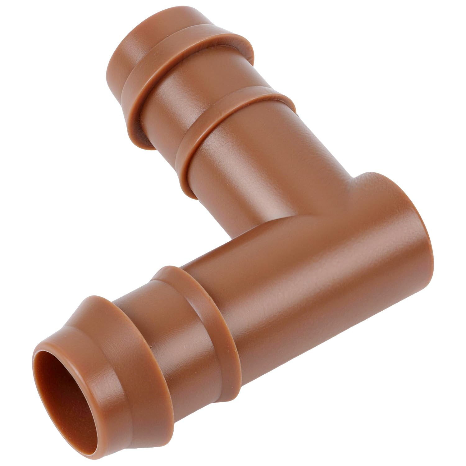 FoxRose 90-degree drip elbow ideal for corner runs in raised beds.
