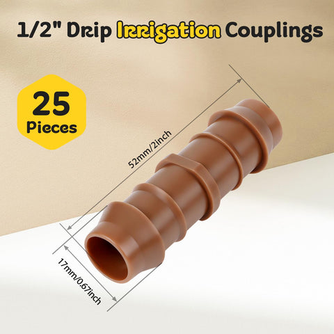 FoxRose barbed connector close-up highlights robust one-piece design for lasting outdoor use