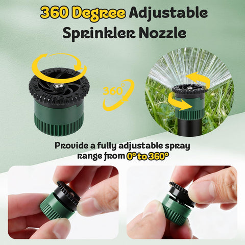 FoxRose debris-filter screen helps prevent clogs during watering