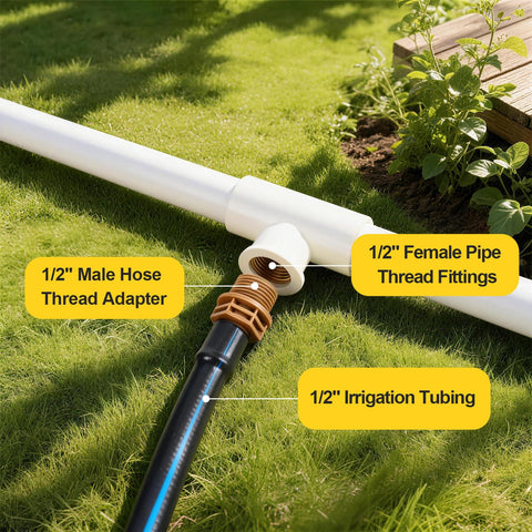 FoxRose locking-barb design provides watertight seal under pressure