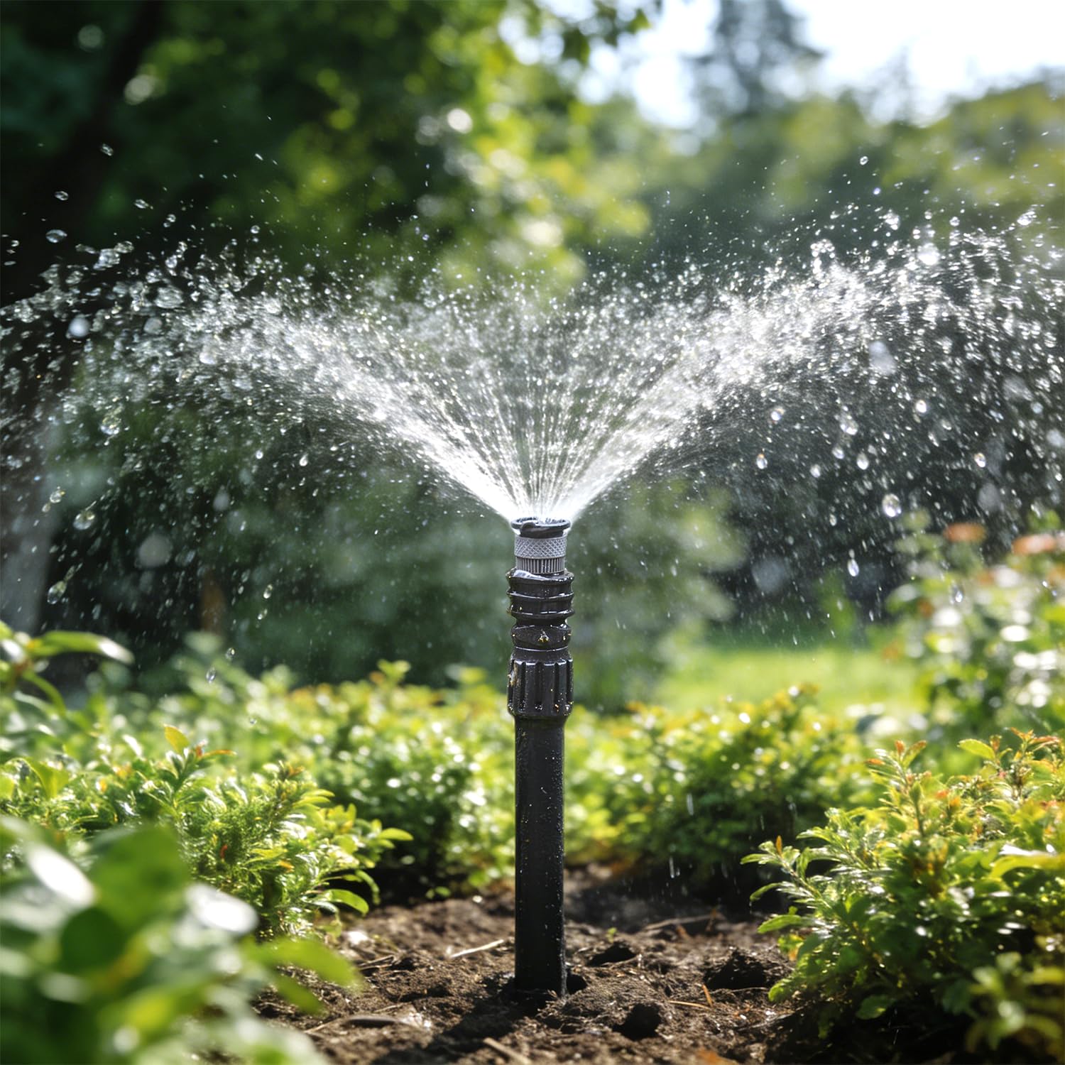 FoxRose PVC construction delivers sturdy performance in outdoor irrigation.