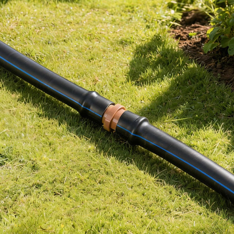 FoxRose 25-piece couplings laid out for quick repairs in raised beds and lawns