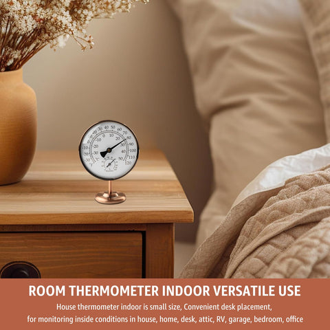 Foxyoo analog humidity gauge helps monitor moisture for comfortable indoor conditions