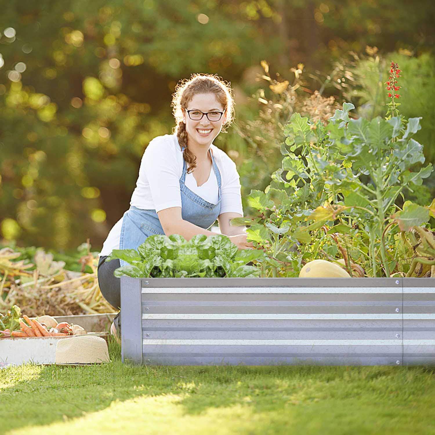 FOYUEE versatile kit fits yard, patio, or balcony gardening.
