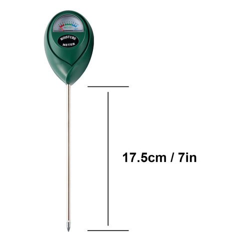 Fpxnb probe inserted into soil near plant roots for testing.