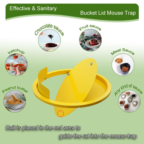 FPXVG indoor outdoor compatible trap lid that reduces pest access safely.