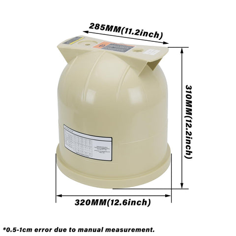 FQRANBO 178561 lid-assembly-closeup demonstrates precise alignment for easy replacement.