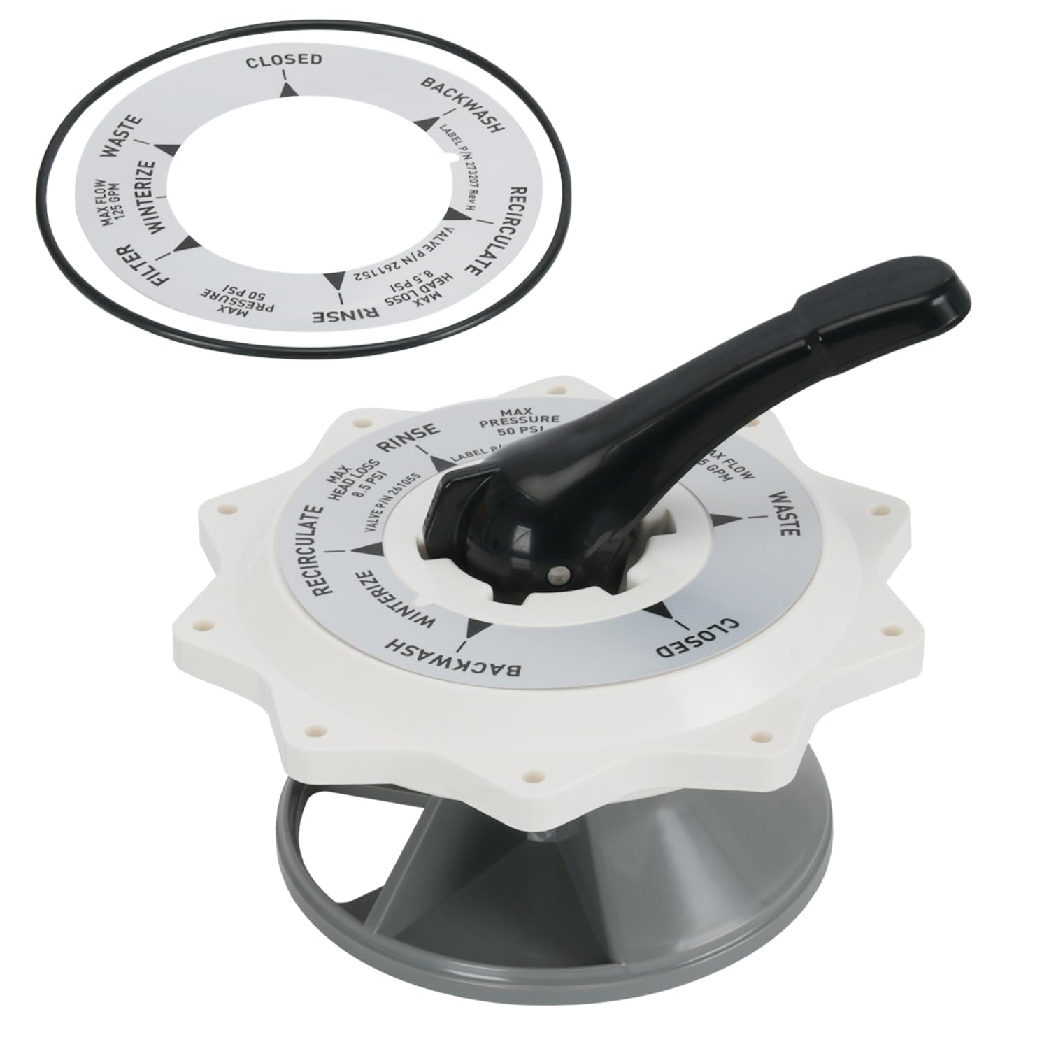 FQRANBO 270067 top valve assembly for balance and filtration upgrades.