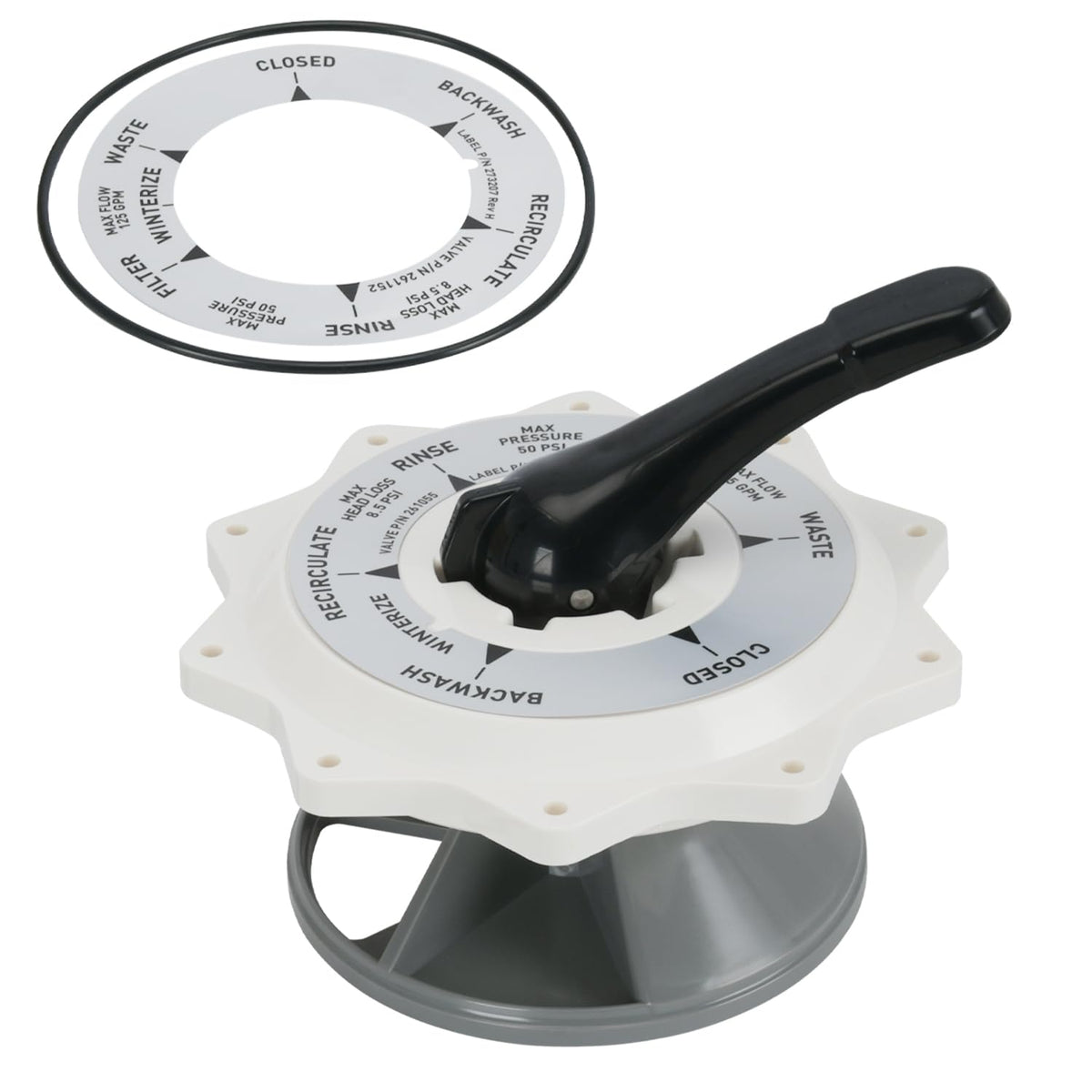 FQRANBO 270067 top valve assembly for balance and filtration upgrades.