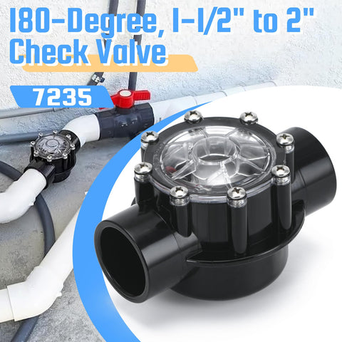 FQRANBO 7235 designed for Jandy systems installation and backflow prevention.