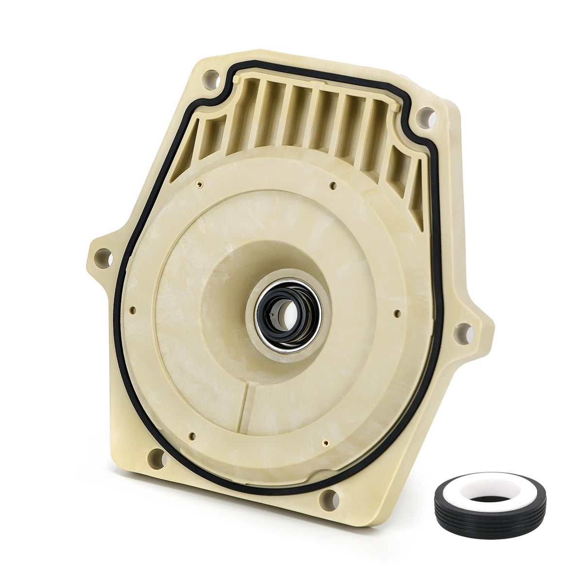 FQRANBO seal plate assembly for Whisperflo pumps ensures secure mounting.