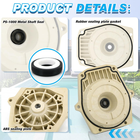 FQRANBO shaft seal detail shows wear-resistant design for longer life.
