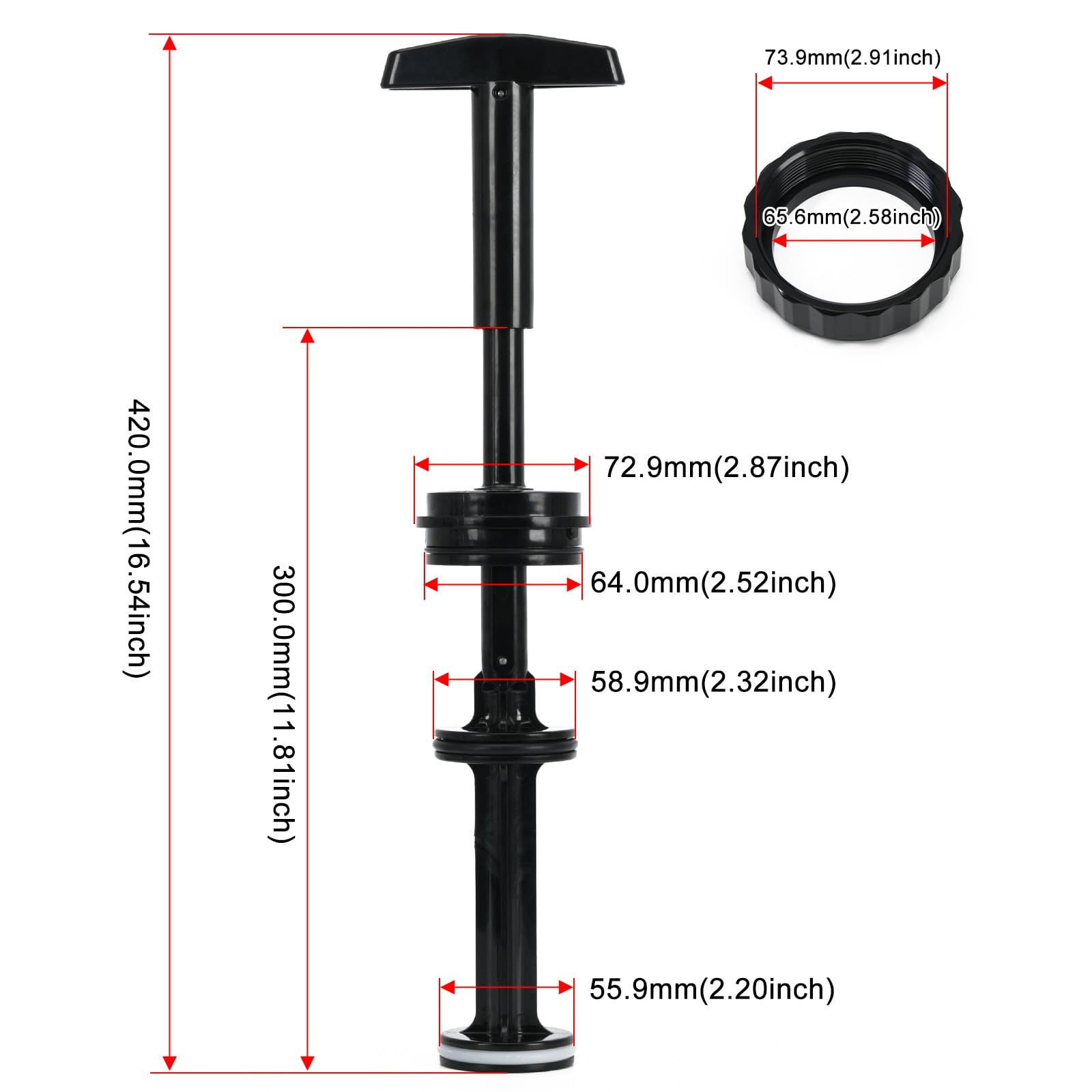 FQRANBO backwash valve compatible with Hayward SP0410X series for smooth operation