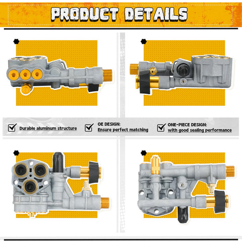 FQRANBO garden-hose-inlet highlights low-pressure inlet compatibility for simple connection.