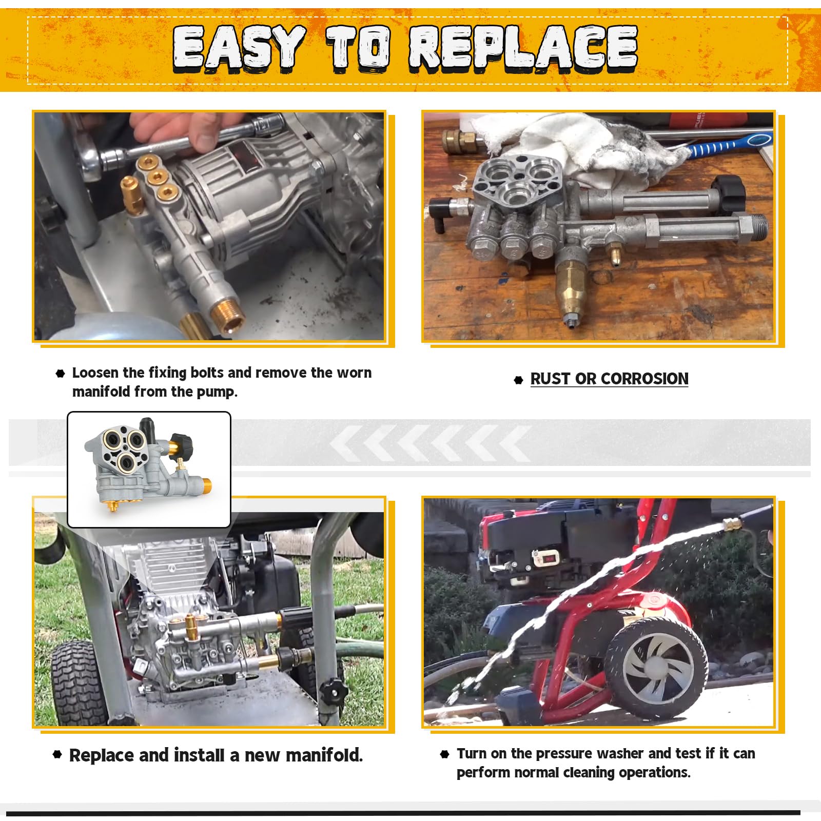 FQRANBO mounting-hardware-included kit presents a complete replacement option for fast setup.