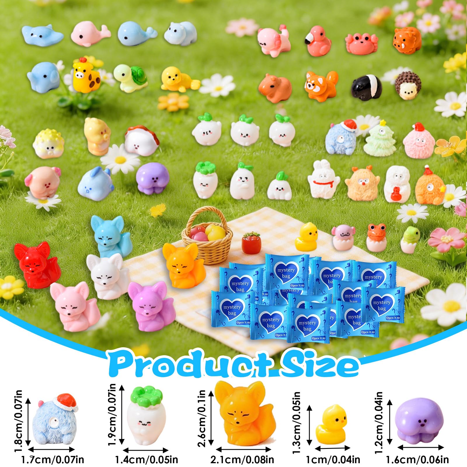 FRAGRANTGARDEN glow-in-the-dark duck figurine, ideal for dollhouses and luminous accents.
