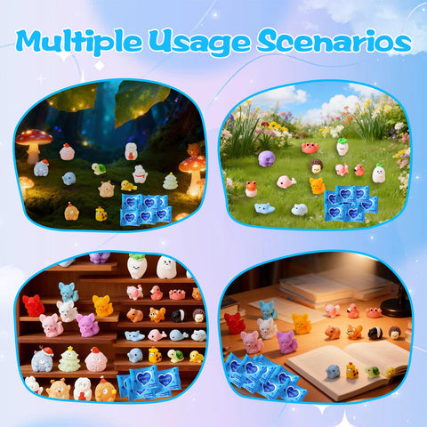 FRAGRANTGARDEN squirrel glow-in-the-dark piece brightens fairy gardens and party favors.