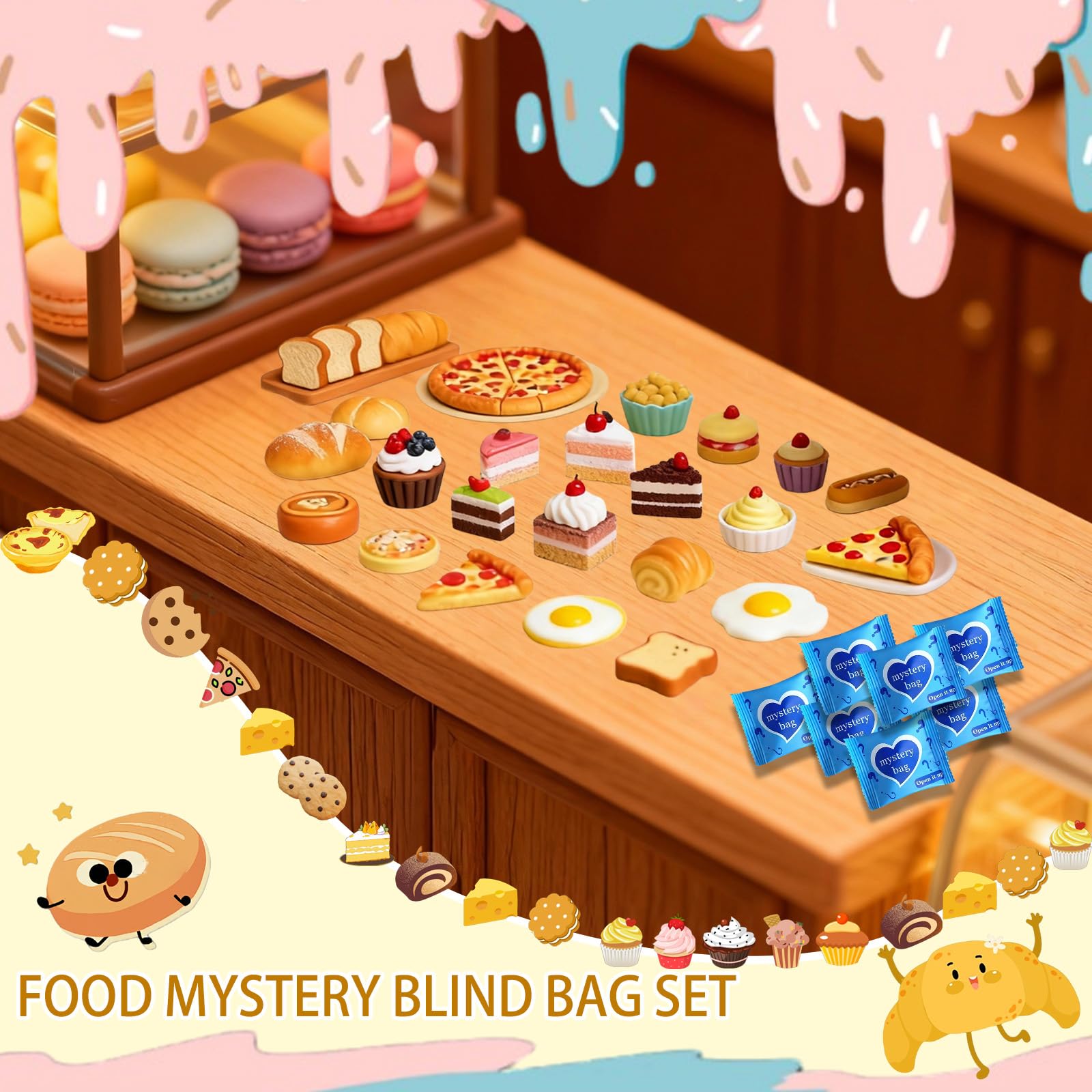 FRAGRANTGARDEN glow-in-the-dark resin animal pack for mystery bags and display setups.