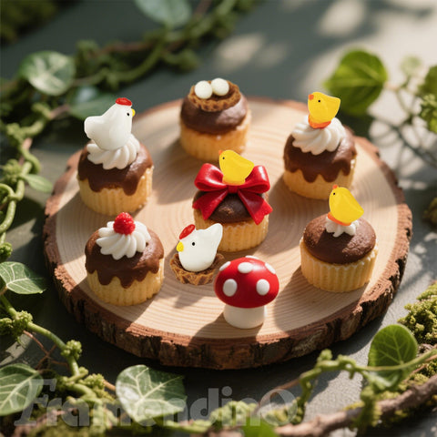 Framendino artificial chicken nest pairs with craft projects