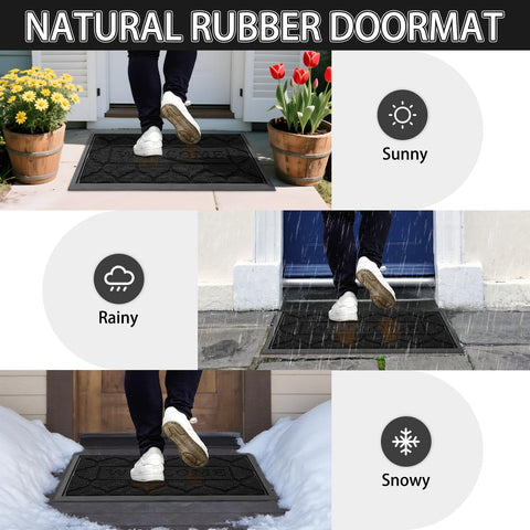 FRAMICS dirt-trap moisture mat helps reduce interior cleaning