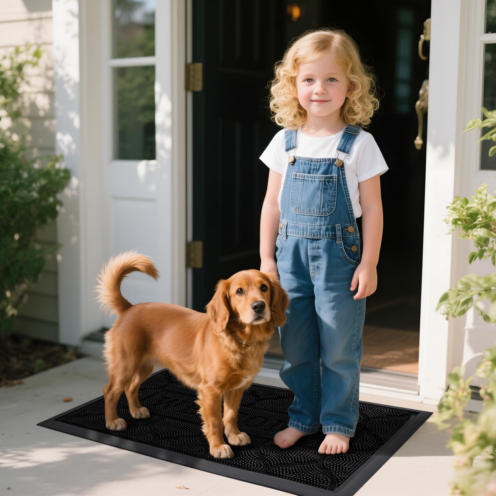 FRAMICS entrance mat ideal for high-traffic doorways and garages.