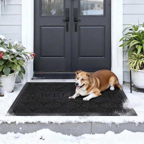 FRAMICS Heavy-traffic friendly mat handles daily wear in garages and patios.