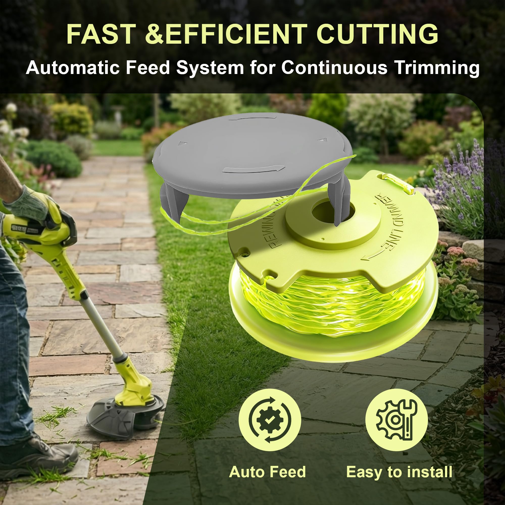 FrauSonne six spools and cap provide ready-to-use backup.