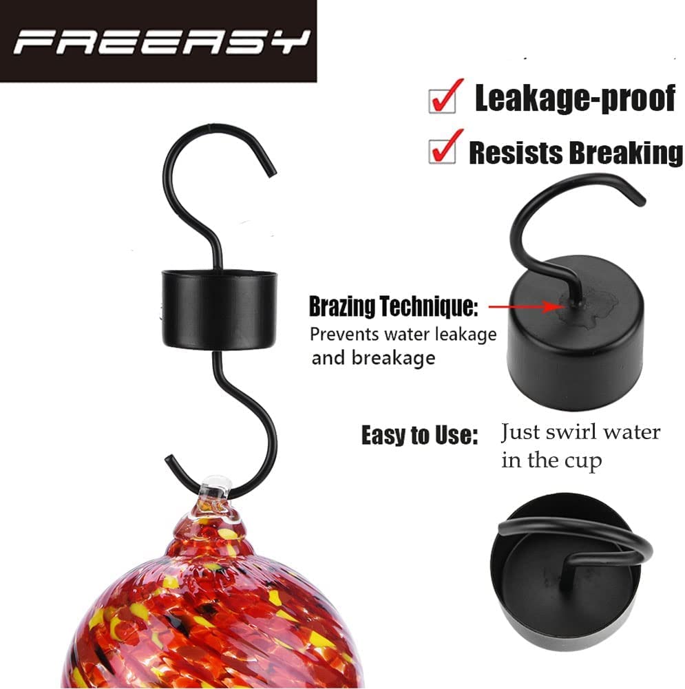 Freeasy ant moat blends with garden feeders as a durable decorative accessory.