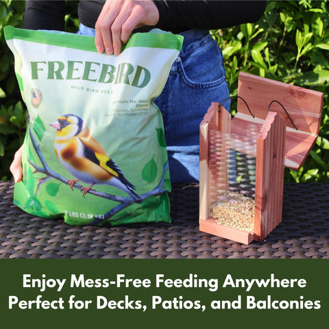 FREEBIRD sunflower hearts close-up highlighting energy for songbirds