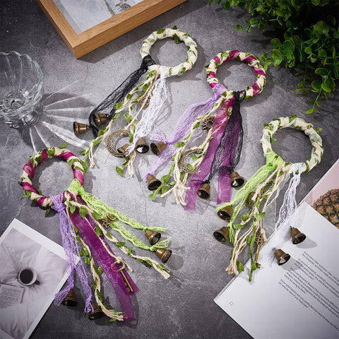 FREEBLOSS finished Witch Bells decor adds rustic mystery to interiors.