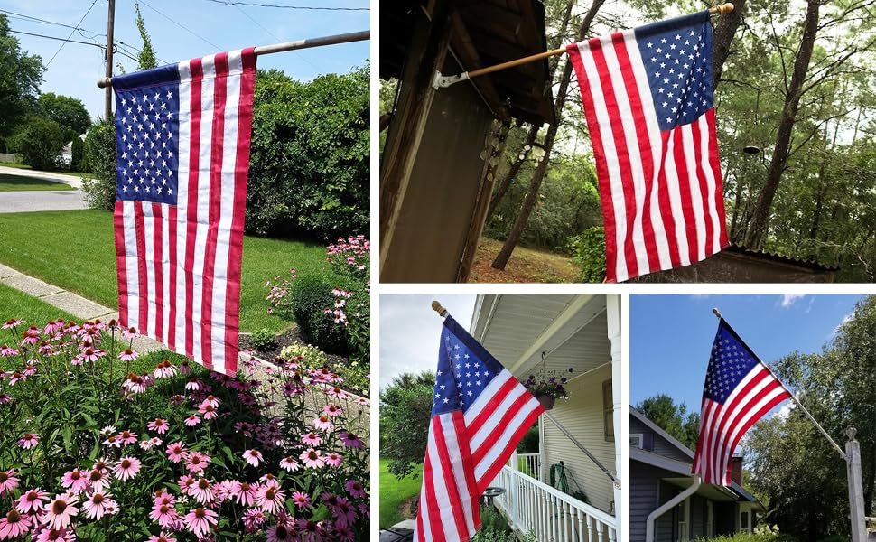 Freefy American Flag with 1-year warranty for peace of mind.