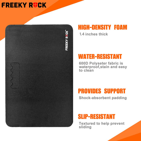 FREEKYROCK bathtub kneeling pad for gentle kneeling during baby bathing