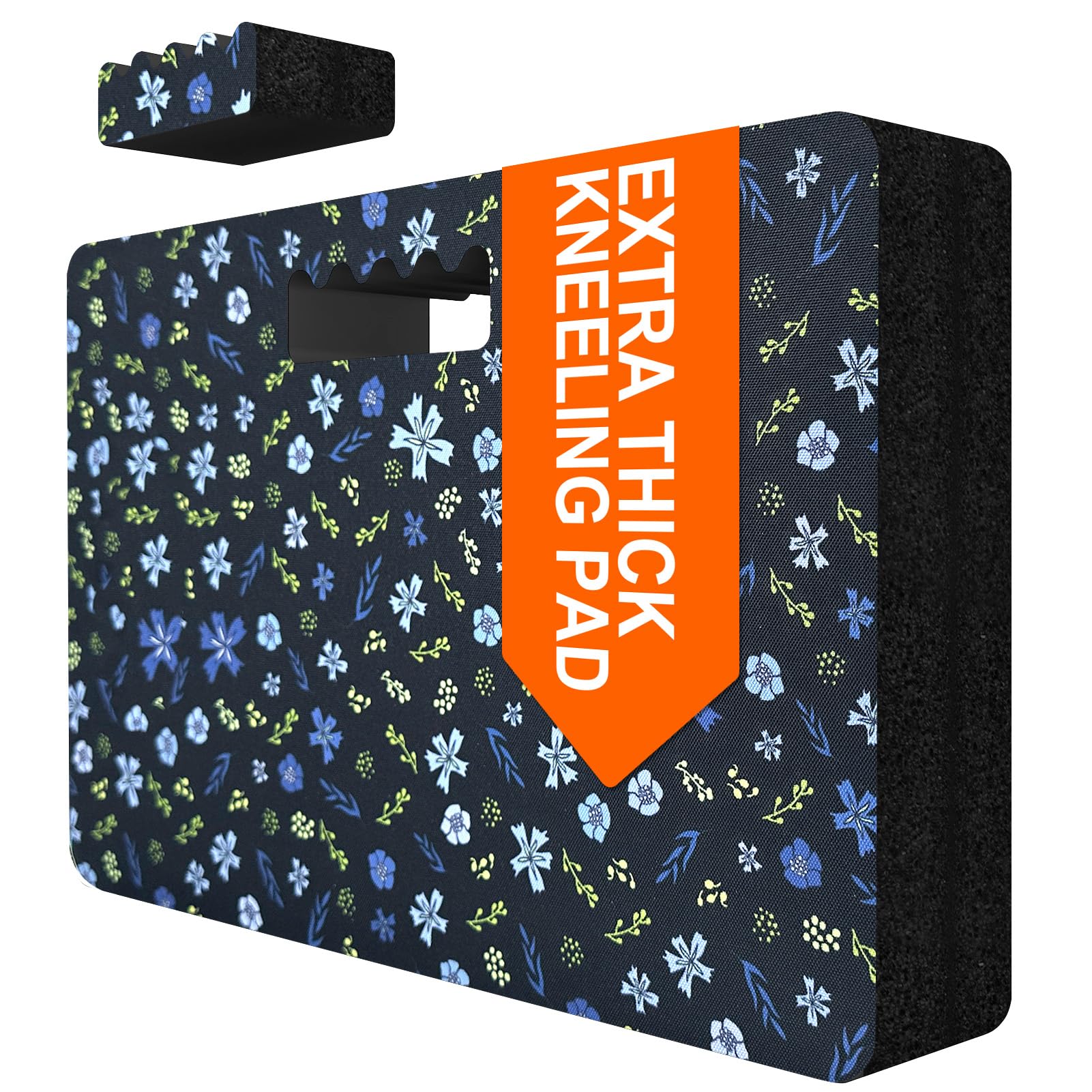FREEKYROCK extra-thick kneeling pad for outdoor use provides comfortable support on hard ground
