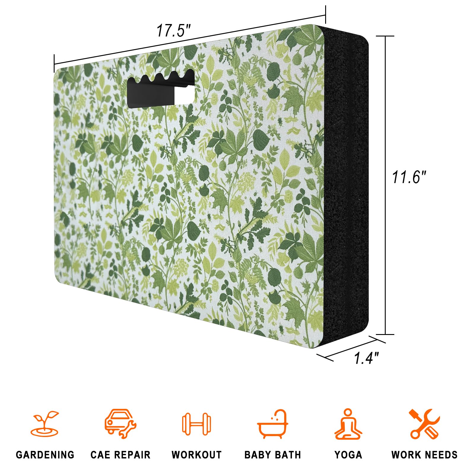 FREEKYROCK garden kneeling pad waterproof design keeps knees dry on damp ground