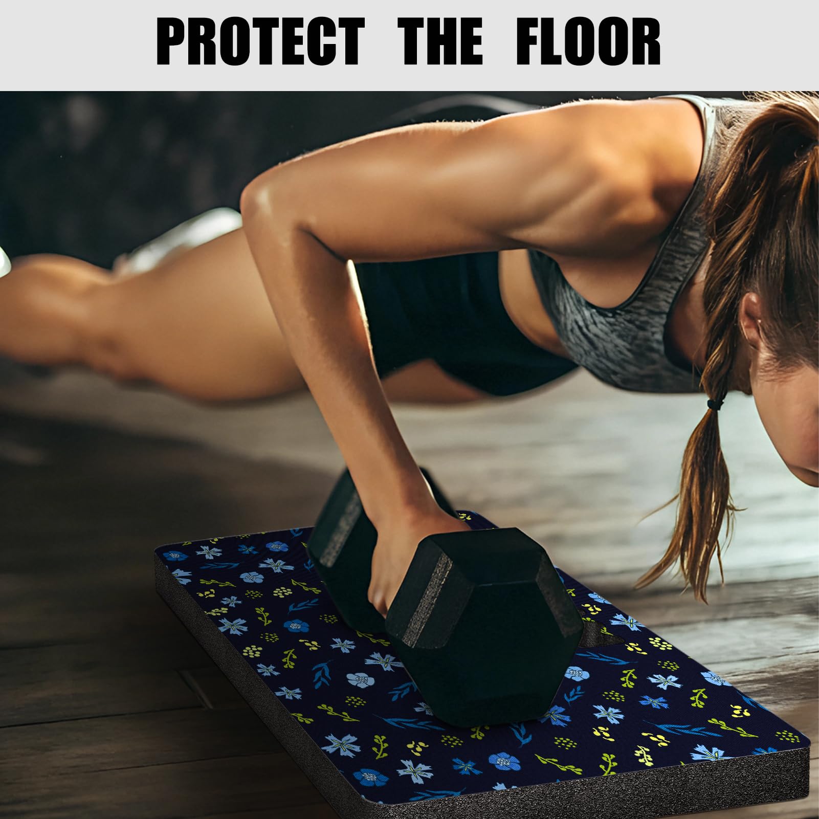 FREEKYROCK versatile kneeling pad for bath, cleaning, and garage tasks