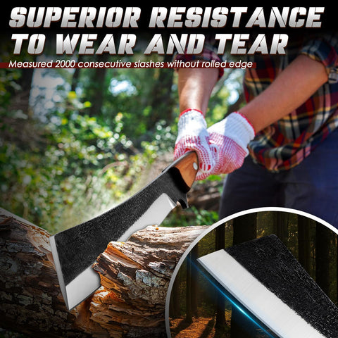 Freelander non-serrated blade for precise, clean cuts