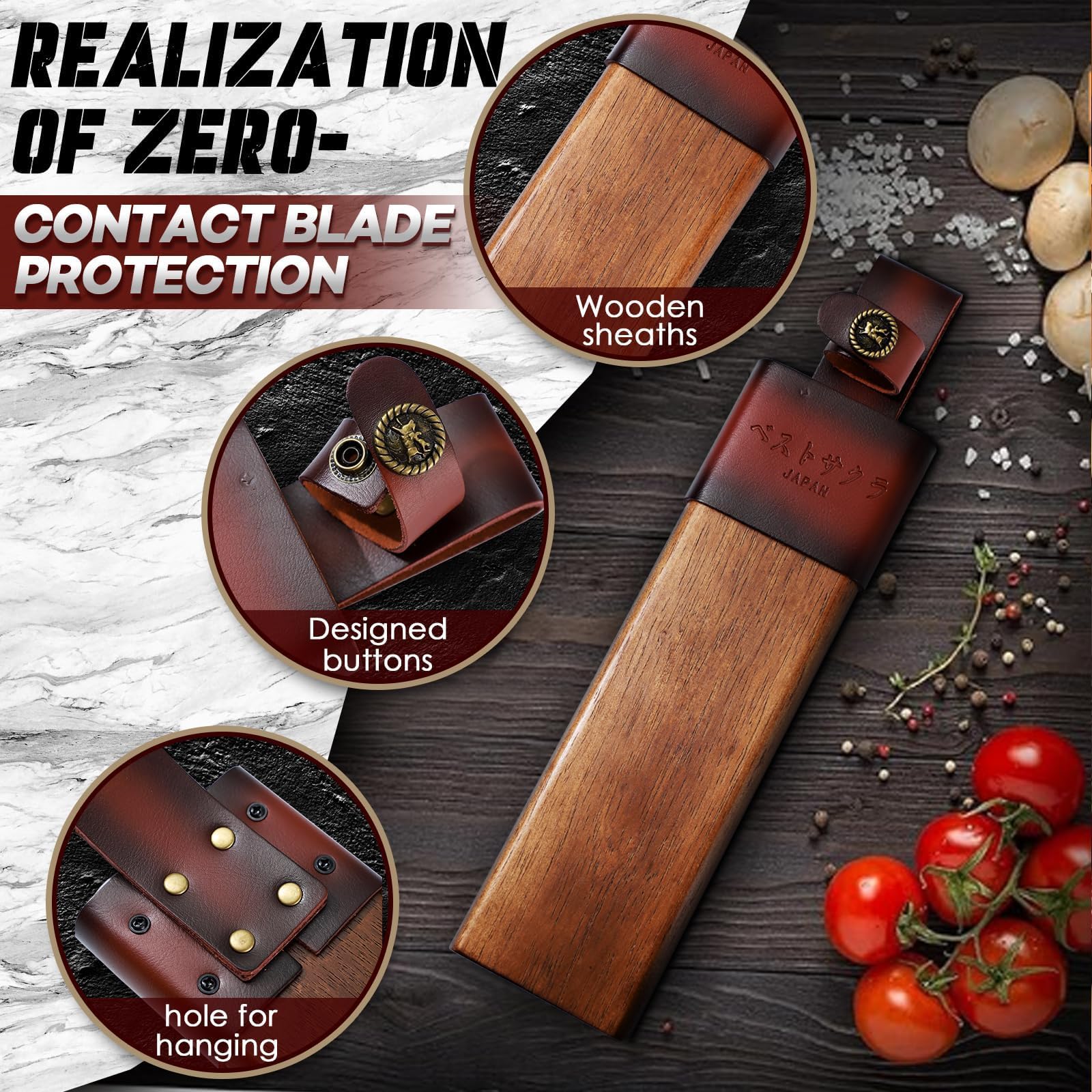 Freelander machete with red sandalwood handle ensures secure grip during use