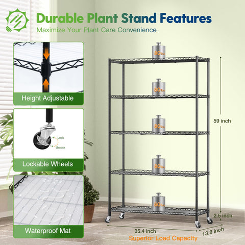 FREELICHT 4x30W LED grow lights provide full spectrum illumination