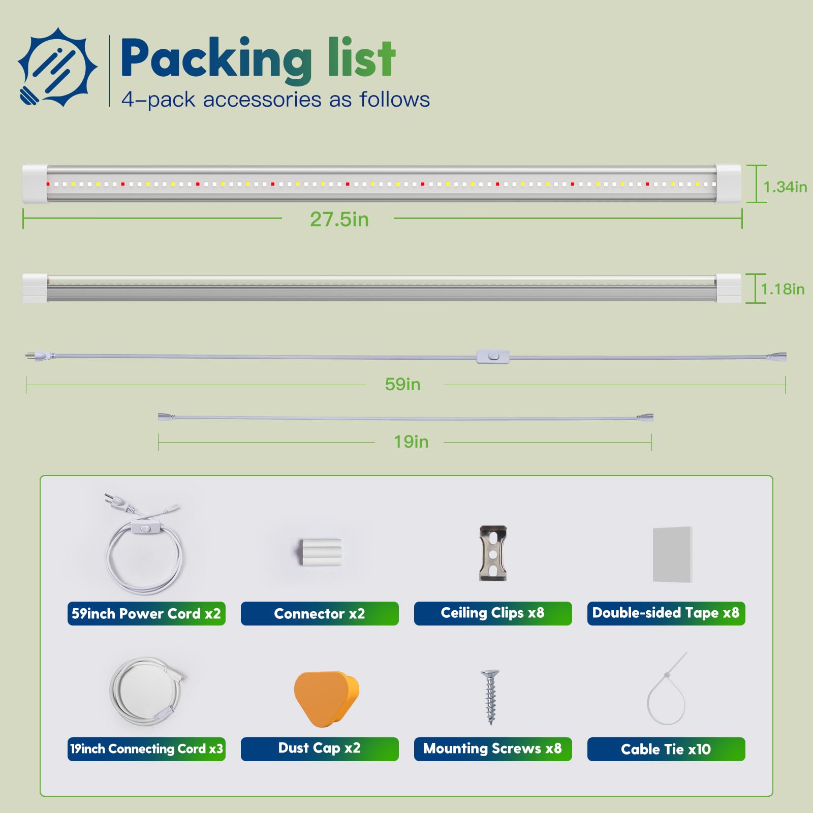 FREELICHT T8 Grow Light indoor shelf setup for compact gardens