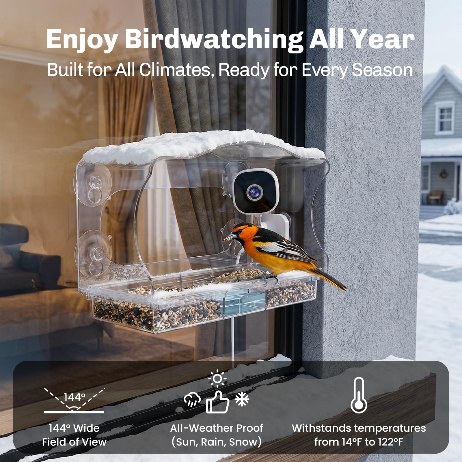 Freeseason smart bird feeder makes a thoughtful Christmas gift for tech lovers