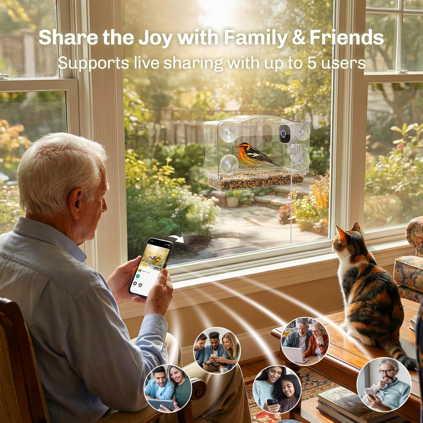 Freeseason USB-powered camera keeps live view always on