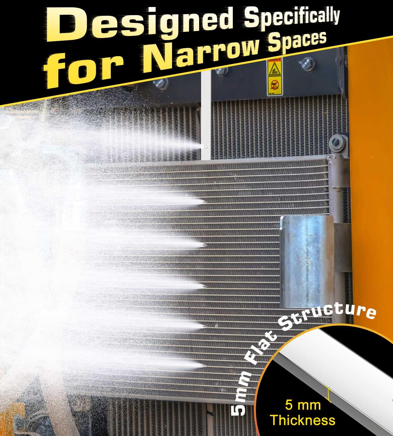 Freeyou 180-degree quick connector for flexible hose routing