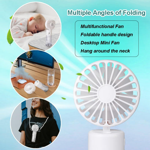 Frelisiy neck fan with lanyard for hands-free cooling on the go