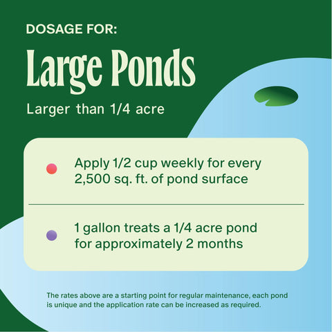 Fresh Pond Koi Pond Water Treatment probiotic blend supports pond ecology