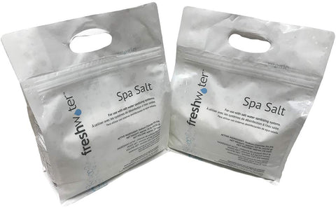 FreshWater ACE Salt bags for Ace System support spa sanitation and chlorine generation.