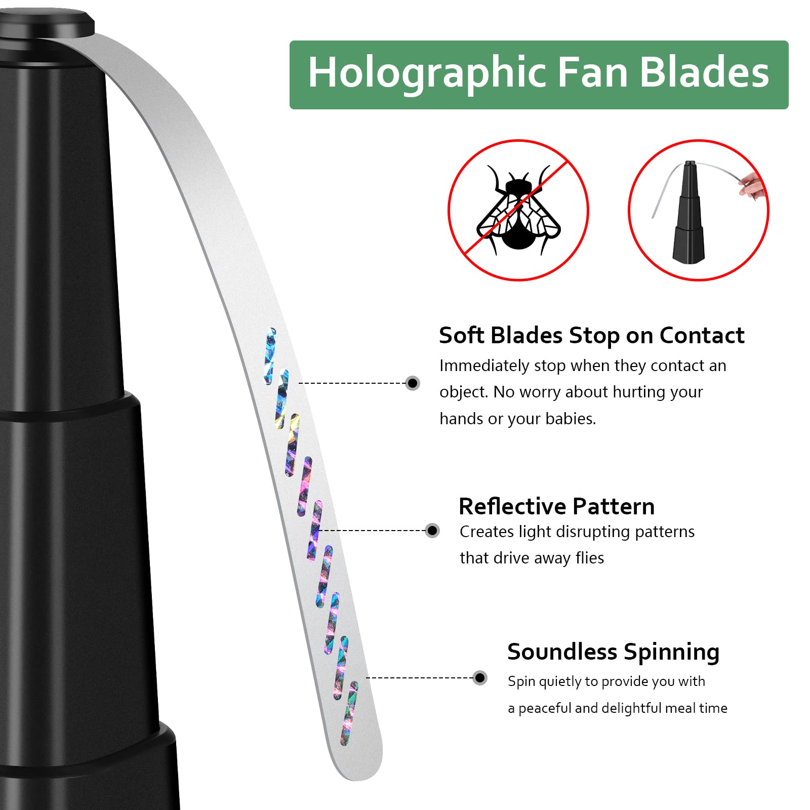 Fretech Fly Fans used outdoors with quiet operation at gatherings.