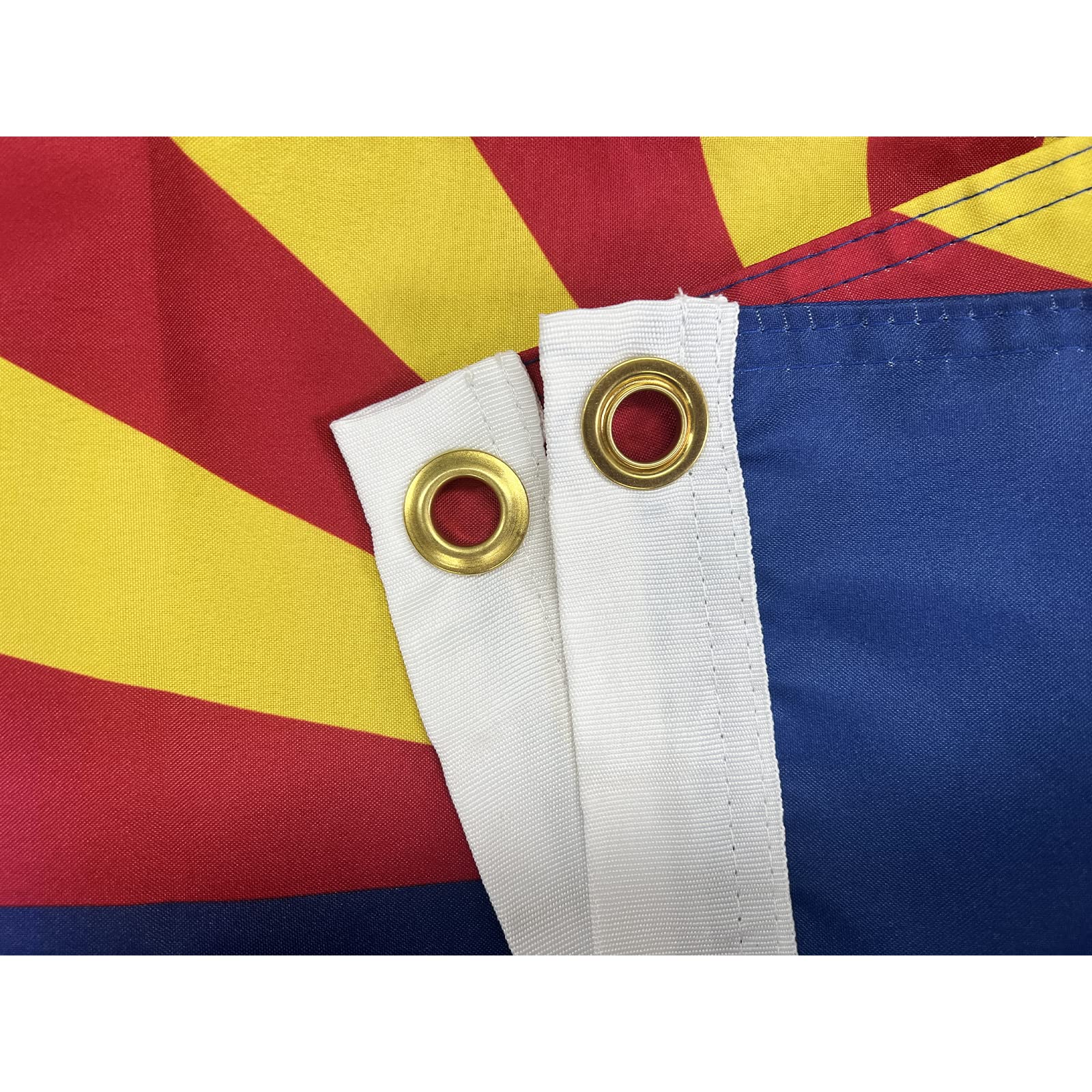 FRF FLAG Arizona flag on ATV or golf cart for outdoor pride.