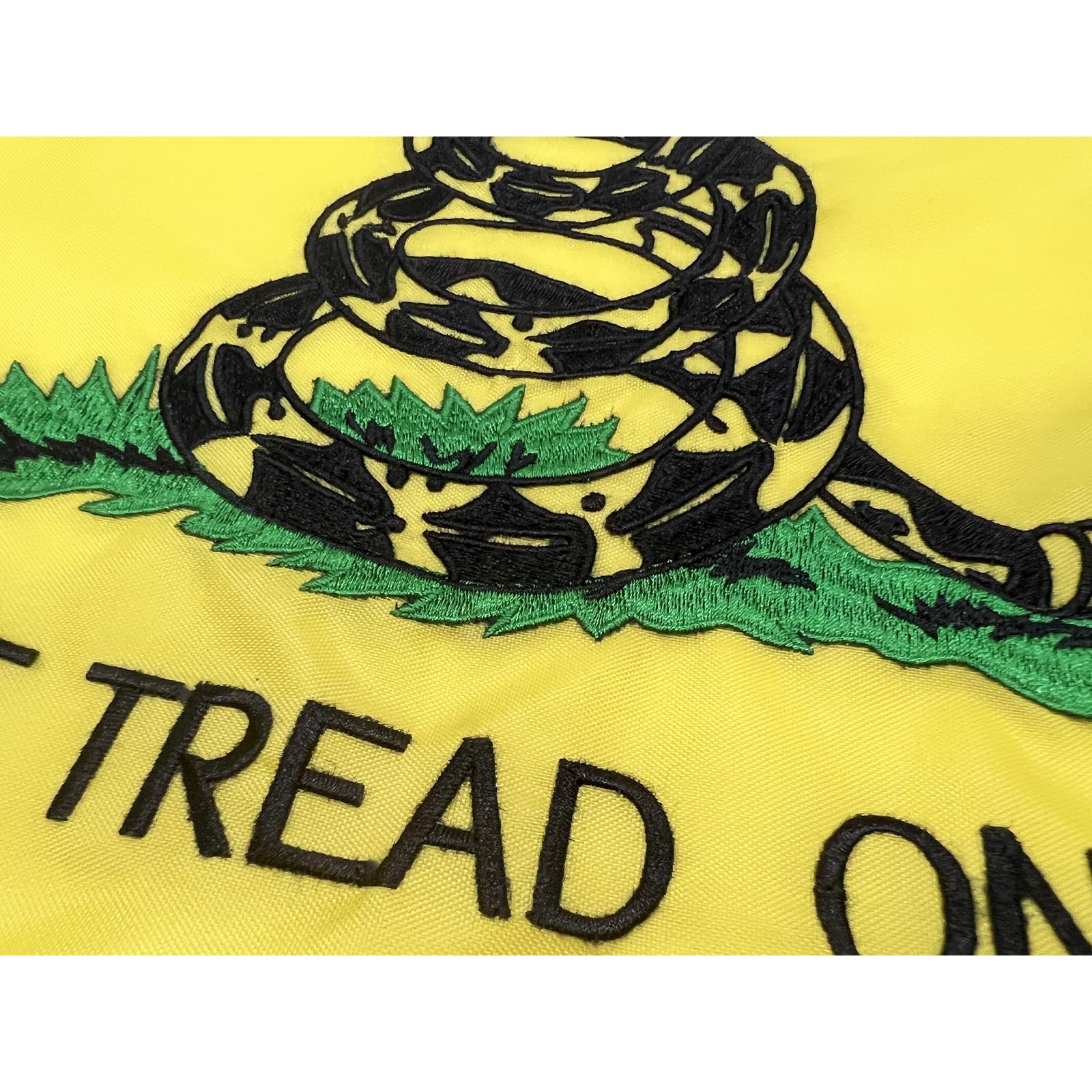FRF flag with brass grommets ready for secure mounting on poles or walls