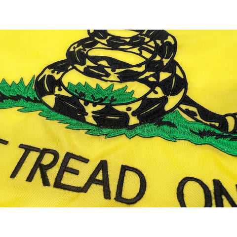 FRF flag with brass grommets ready for secure mounting on poles or walls