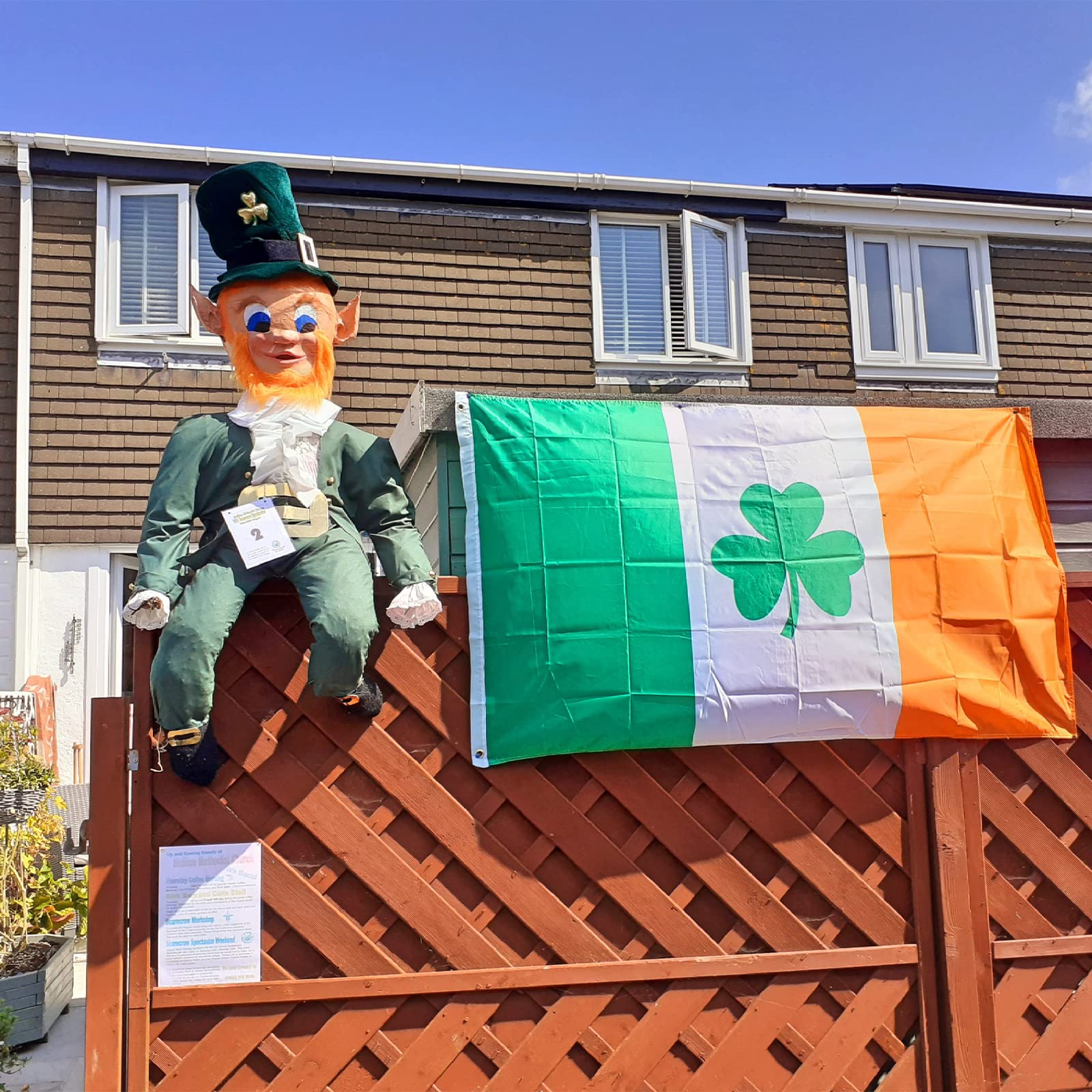 FRF FLAG ideal St Patrick Day display for celebrations